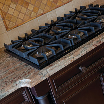 Transitional/Traditional Kitchen in Cherry, Wenge