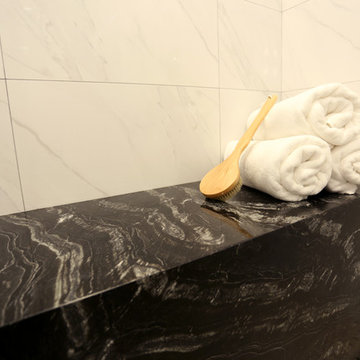 PIETRA ZEBRANO Granite Master Bath