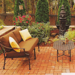 Leon Deep Seating Loveseat - Outdoor Loveseats