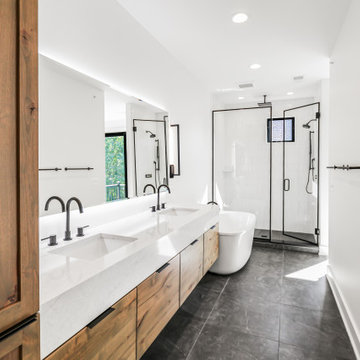 End Unit - Transitional Modern Luxury Rowhome Heritage Place Naperville, IL