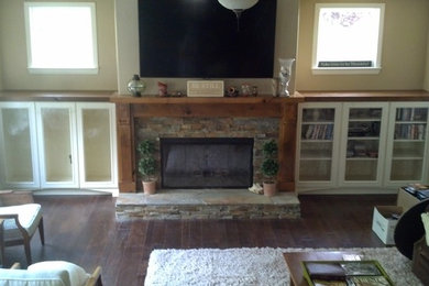 Living room - contemporary living room idea in San Diego