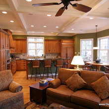 kicked/family room combo