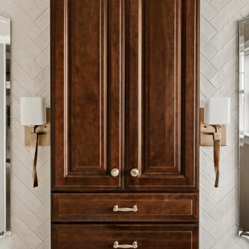 Modern Curved Shower Retreat