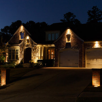 Acworth, GA House and Backyard Lighting Project