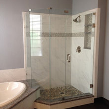 wall around shower