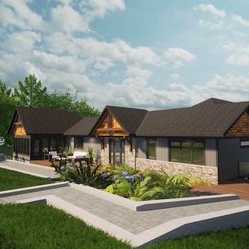 Madawaska River Waterfront Home Renovation and Addition