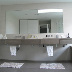 Concrete Bathrooms - Vanity Tops And Side Splashes