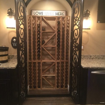 Island Lakes Traditional Finished Basement