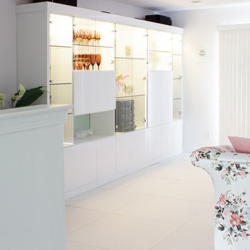 Entertainment Center with Bar