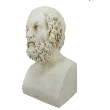 Aristotle And Homer Bust Bookends Greek Philosophy