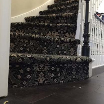 Stair Carpet Installation in Central London