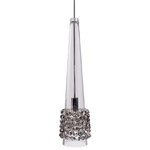 WAC Lighting - WAC Lighting QP-LED938-BI/CH Eternity Jewelry Kalysta Quick Connect Pendant 1 Li - Sophistication with a stylish profile. A scaled upEternity Jewelry Kal Chrome Transparent F *UL Approved: YES Energy Star Qualified: n/a ADA Certified: n/a  *Number of Lights: 1-*Wattage:6.4w LED bulb(s) *Bulb Included:No *Bulb Type:LED *Finish Type:Chrome