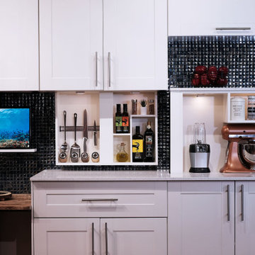 Showroom - Kitchen Concealment - Hidden Appliance Garage