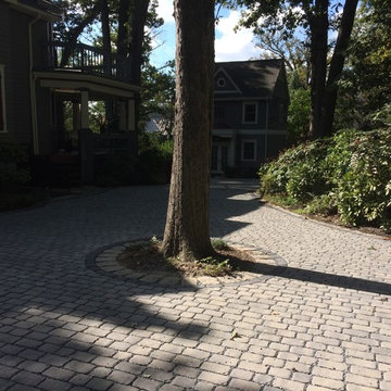 Takoma Park Permeable Paver Driveway