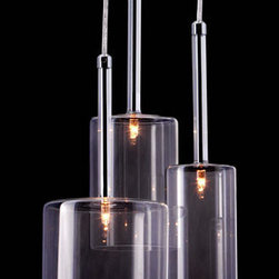 Zuo Lightning Ceiling Lamp Clear - SKU: 50137 - Pendant Lighting