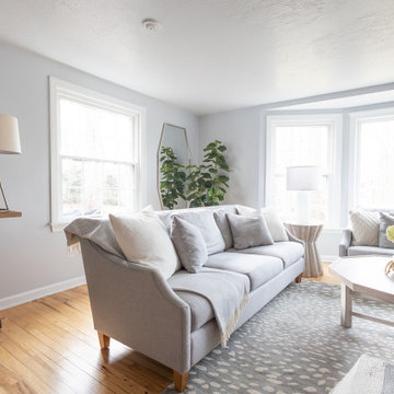 Cozy & Coastal Living Room