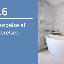 Undersøgelse af badeværelsestrends 2016