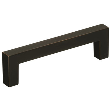 Monument Cabinet Pull, Oil Rubbed Bronze, 3-3/4" Center-to-Center