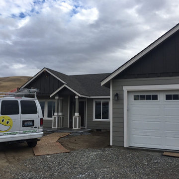 Grey & Yellow Exterior