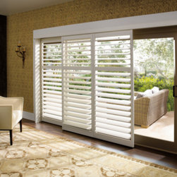 Window Treatments for Doors - Interior Shutters