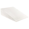 Wedge Pillow-Memory Foam Pillow, Cover by Lavish Home, Ivory