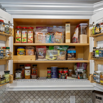 Warm White Country Kitchen