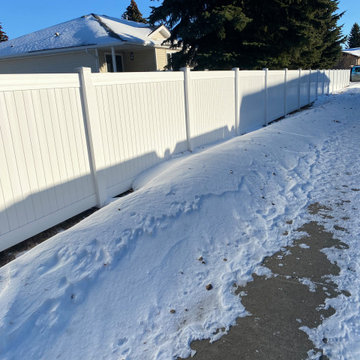 Vinyl Fence