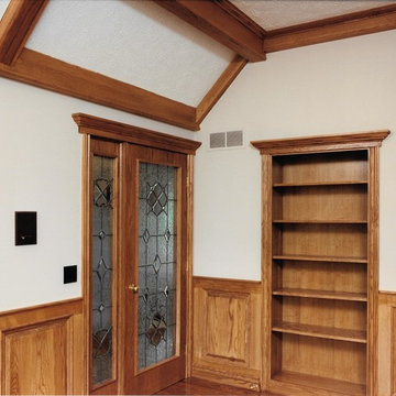 Leaded Glass and Wainscot