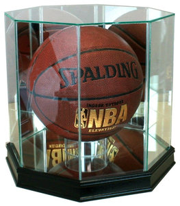 Octagon Basketball Display Case