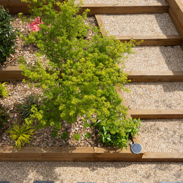 Un jardin fleuri aux airs de vacances ...