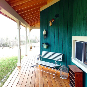 Chase Rd House & Timber Frame Barn