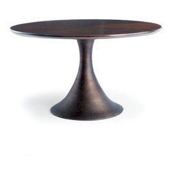 Brownstone Furniture Casablanca Round Dining Table - Walnut - Dining Tables