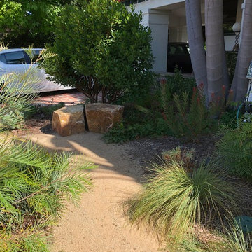 Santa Monica Front with Stone Steps