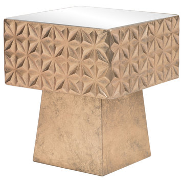 Mayan Side Table Gold