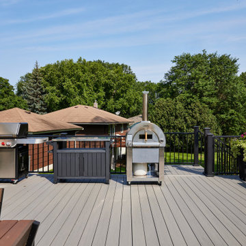 Large Deck Remodel in Minnetonka