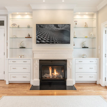 Modern and Serene Spa Master Bath in McLean, Northern Virginia