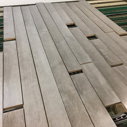 Birch 4 1/4'' wire brushed oiled Tonga - Hardwood Flooring