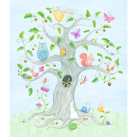 "The Wishing Tree" Painting, Large