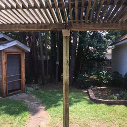 Pergola Posts Repairs - Pergolas