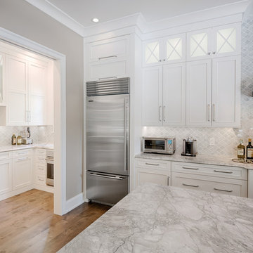 Traditional Kitchen Cabinetry with Casual Appeal