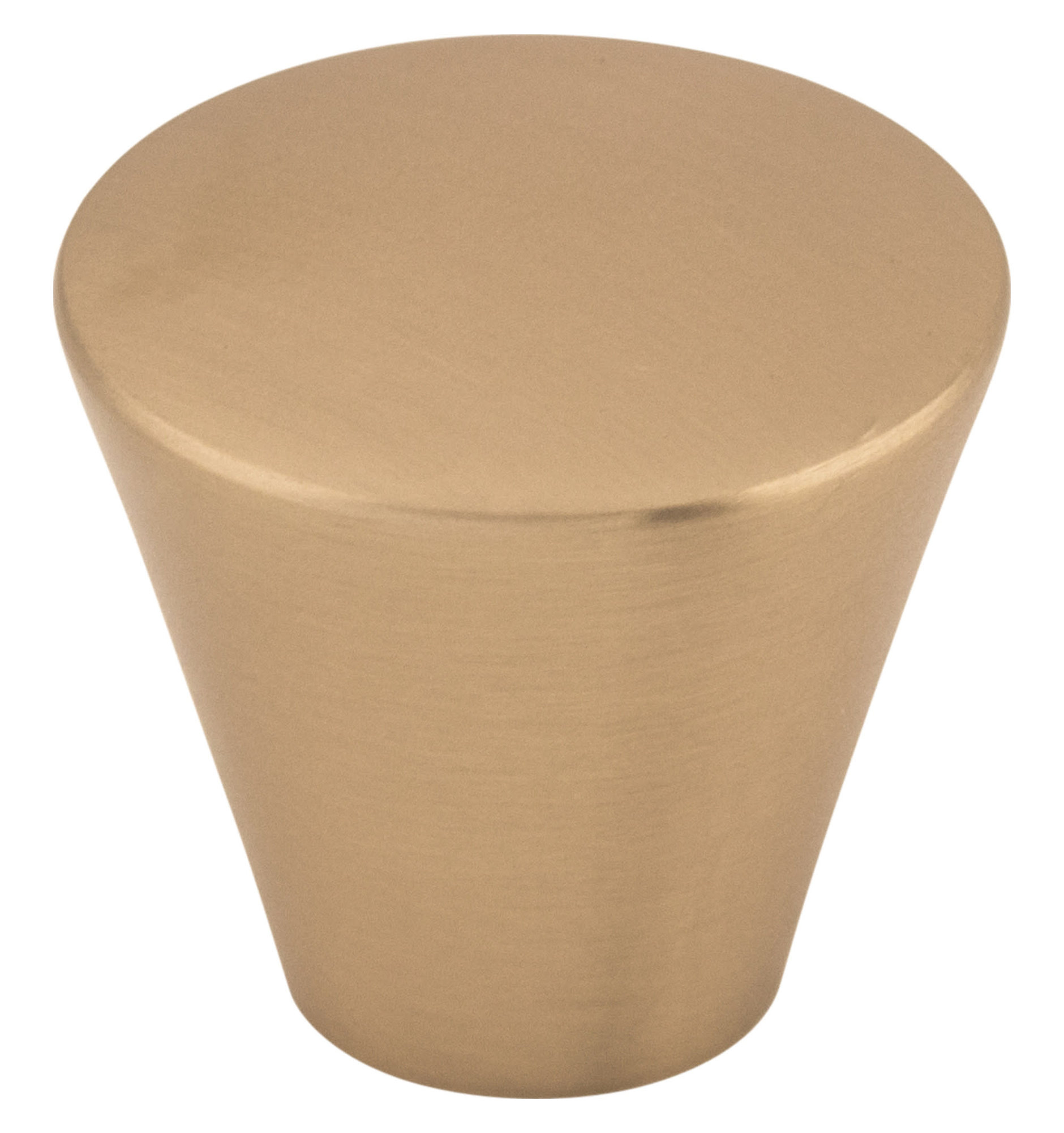 Top Knobs M1677 Cone 1-1/16 Inch Conical Cabinet Knob - Brushed Bronze