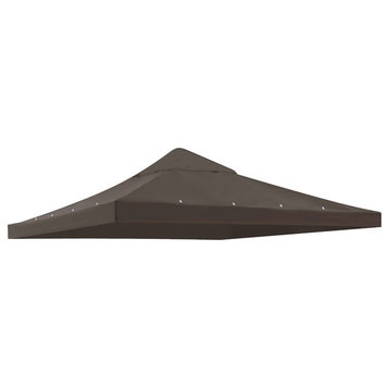 1-Tier Gazebo Top Canopy Replacement, Coffee