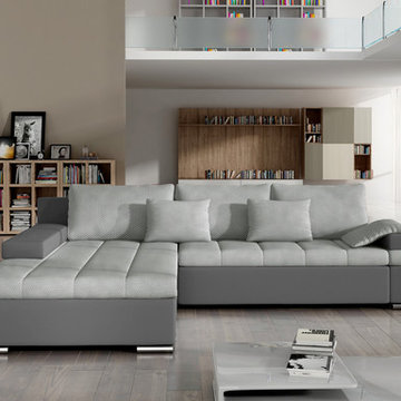 European sectional sleeper sofa CESARE