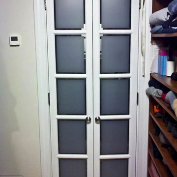 Privacy Frosted Window Film in Home Bathrooms