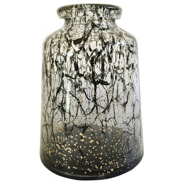 Rhinebeck Vase Glass Gray