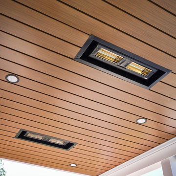 Quality Edge® Inside Out® Underdecking in Light Cherry