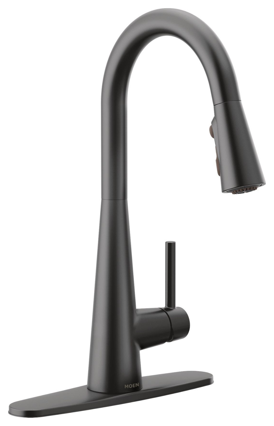 Moen One-Handle Pulldown Kitchen Faucet Black Stainless, 7864BLS ...