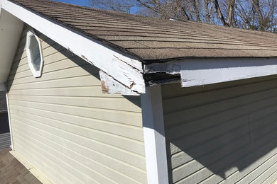 Example of an exterior home design in Other