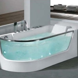 FontanaShowers Surf Hydromassage Bathtub - Bathtubs