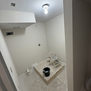 Basement Bathroom Install